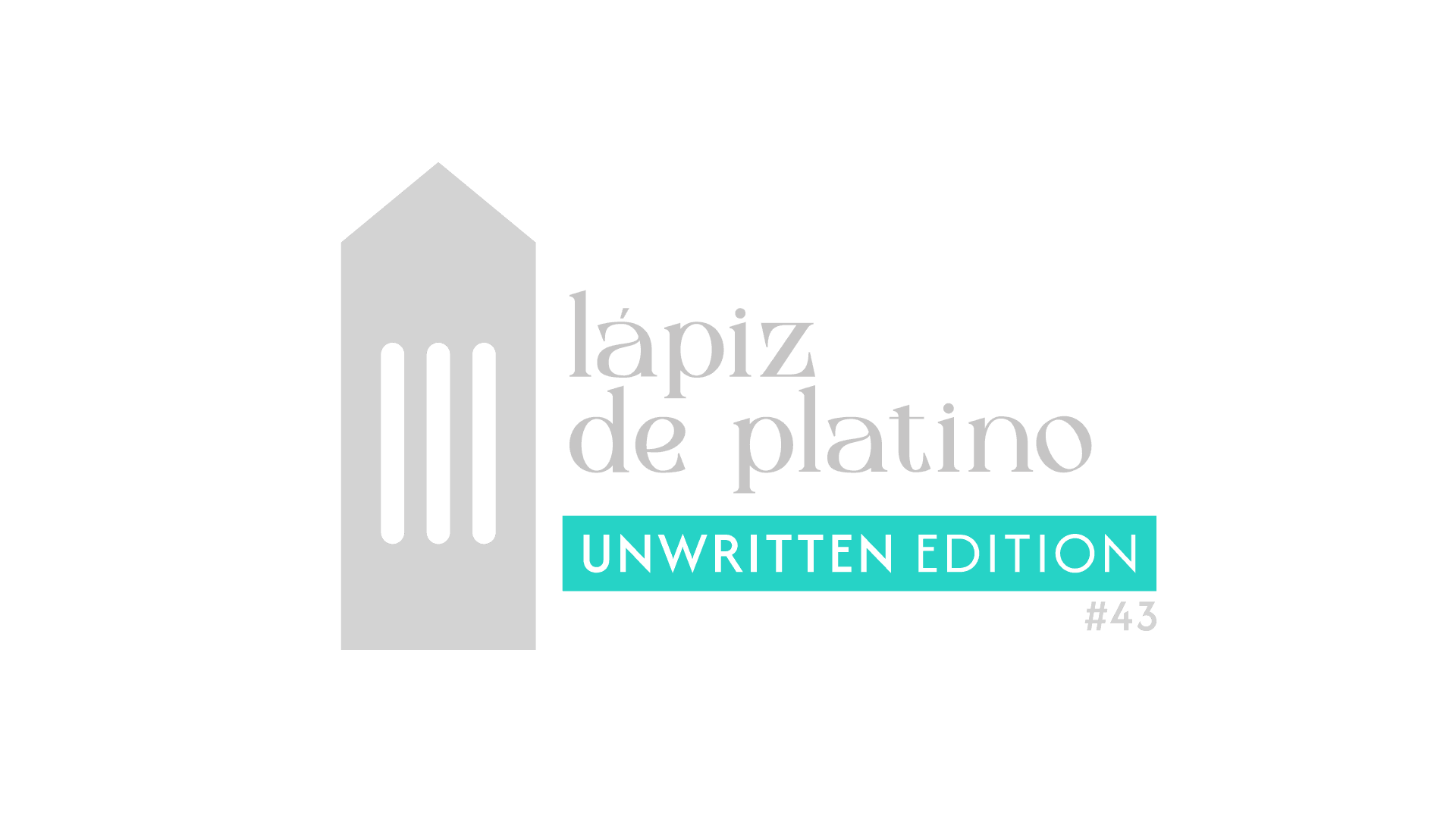 Lápiz de Platino Unwritten Edition #43